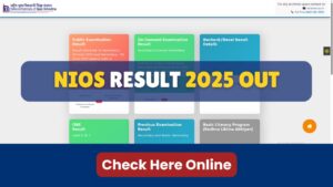NIOS Result 2025