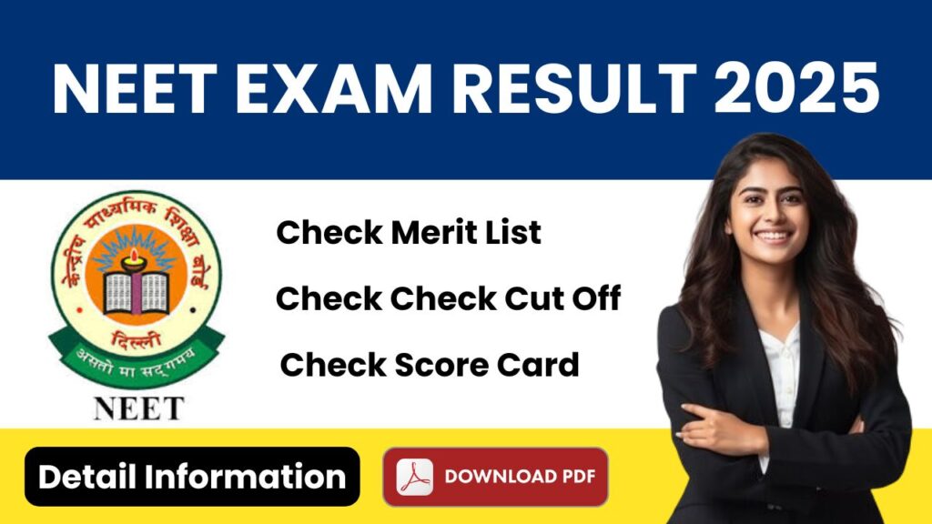 NEET Exam Result 2025