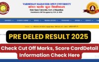 PRE DELED Result 2025